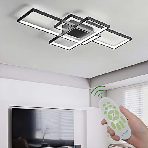 Lumbryzn Modern Dimmable LED Ceiling Light, Living Room and Bedroom Lamp, LED Ceiling Light for Kitchen, Office and Living Room Decorative
