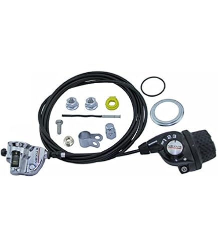 Comando Cambio SHIMANO Nexus SL-5S50 | 5 Velocità Per Mozzi A Ingranaggi Interni | Leva Rapidfire Plus E Cavi Inclusi