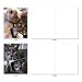 The Best Card Company - 10 Adorable Blank Cat Cards (4 x 5.12 Inch) - Cute Pet Kittens, Assorted Bulk Notecard Set - Cats Selfie M4953OCB-B1x10-NB