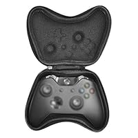 Shengruhua EVA Hard Case Travel Portable Portable Storage Bag, Universal Controller Suitcase, Suitable for Xboxone Gamepad Protection Bag EVA Hard Case, 12 17 7cm, Black