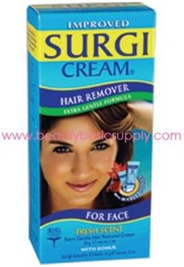 Ardell Surgi Cream Hair Remover for Face Extra Gentle 1 oz