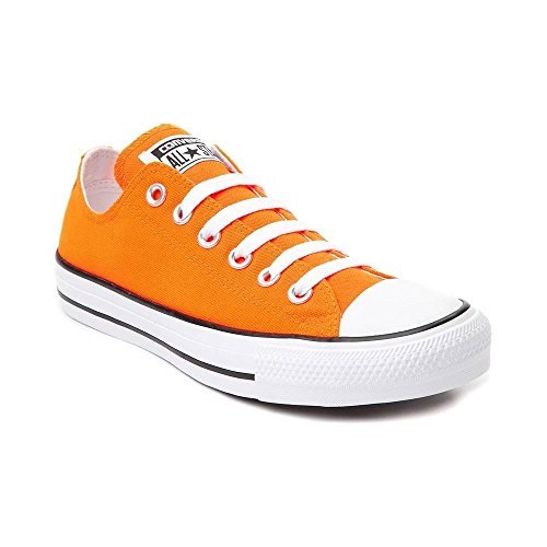 neon orange chuck taylors