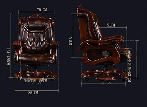 GY-C-Boss-Chair-Leather-Computer-Chair-Home-Executive-Chair-Business-145aReclining-Lifting-Massage-President-Office-Turn-Chair-Recliner-Adjustable-Seat-Height-360-Degree-Swivel-Bedroom