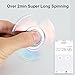 Opard Tri Fidget Hand Spinning Toy Rainbow Colorful Zinc Alloy for Child and Adult, 2 to 4 Minutes, Round, Colorful