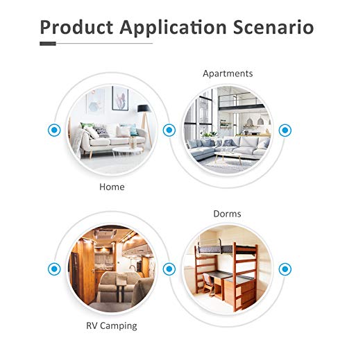 Portable Washing Machine, KUPPET 21lbs Compact Twin Tub Washer and Spin