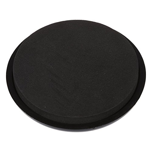 Timiy Black Cello Non-Slip Plate Mat Cello Endpin Stopper Stable Disk Cello Accessories Pack of 2Pcs - Thumbnail 3
