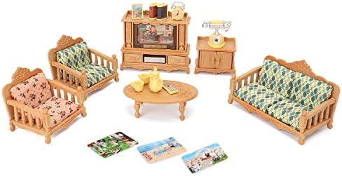 BananMelonBM Dollhouse Furniture Set for Kids Toys Miniature Doll