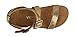 Vionic Women's, Elnora Sandals Gold Snake 9 M