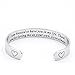 LParkin Stepmom Gifts Bracelets I Am Blessed To Have You In My Life mMother in Law Cuff Bracelet Godmother Gift (Cuff)