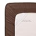 King Size Bed Sheets - 6 Piece 1500 Thread Count Fine Brushed Microfiber Deep Pocket King Sheet Set Bedding - 2 Extra Pillow Cases, Great Value, King, Brown