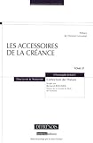 Les accessoires de la créance by 