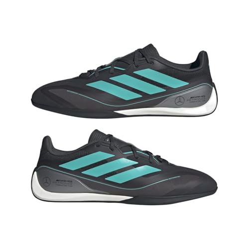 adidas Herren Mercedes Racing PRO, core Black/semi Mint Rush/Iron met., 38 EU