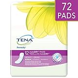 Tena Incontinence Pads For Women, Instadry Heavy, Regular, 72 Count