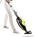 SKG Steam Mops 1500W Powerful Non-Chemical 212F Hot Floor Carpet Cleaning Machines (3 Microfiber Pads Included) Black