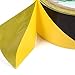 Cosmos Adhesive Tape, Black and Yellow Color