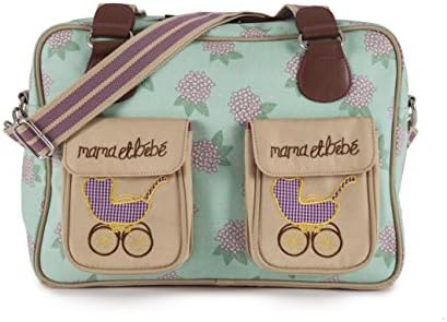 Pink Lining Mama Et Bebe Nappy Bag, Hydrangea