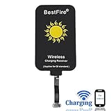 Android Qi Receiver, BestFire Ultra-thin Micro USB Wireless Charging Receiver Patch Module for All Android Mobile Samsung S7/ S7 Edge, HTC, LG, Blackberry etc (Narrow-interface Up)