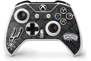 Skinit Decal Gaming Skin Compatible with Xbox One S Controller - Officially Licensed NBA San Antonio Spurs Dark Rust Design