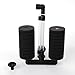 AQUANEAT 4pcs Bio Sponge Filter Large Betta Fry Aquarium Fish Tank Double Sponge XY-2822(L)
