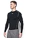 Under Armour Men's ColdGear Compression Crew Black (001)/Steel, XXX-Large