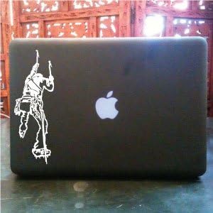 Ice Rock Climbing vinyl decal small
