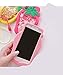 Artbling Case for iPhone 5 5S 5C SE Silicone 3D Cartoon Quicksand Fruit Cover,Kids Girls Cool Cute Cases,Bling Kawaii Soft Gel Rubber Glitter Character Funny Vivid Color Skin for iPhoneSE Strawberry