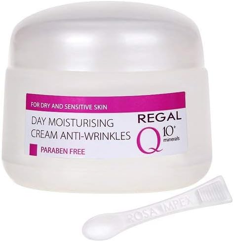 Regal Q10+ Moisturizing Anti-Wrinkle Day Cream Without Parabens Dry Sensitive Skin with Coenzyme Q10 - Image 3
