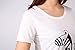 VENTELAN Women's Cute Zebra Sleepwear Short Sleeve Pajamas Casual Summer Nighty, White, Large(USA Size:12-14)