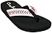 Cocomo Soul Baseball Stitch Leather Flip Flops (8)