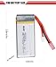 YSHESS 7.4v 1200mah Official Battery With 2 IN 1 Battery Charger for MJX X101 RC Quadcopter Drone Spare Parts,2pcs