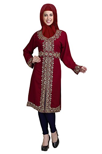 Exclusive Party Wear Maghribi Kurti Kaftan Dress For Women