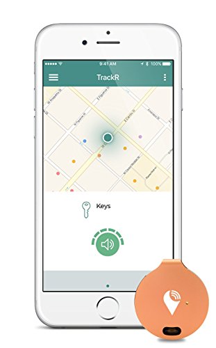 TrackR bravo - Bluetooth Tracking Device. Key Tracker. Phone Finder. Wallet Locator. Generation 3, 4 Pack - Rose Gold