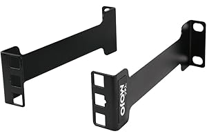 Tecmojo Server Rack Depth Extender - 1U - 6inch / 15.24 cm - TAA Compliant - Recessed Rack Adapter - Rack Mount Adapter Kit - Network Rack Extender
