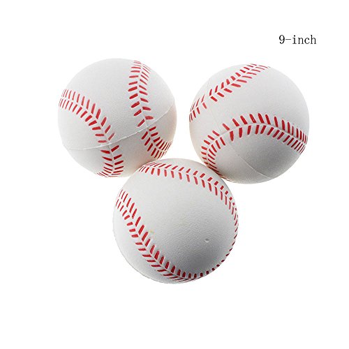 iNextStation Sports Soft Rubber baseballs Batting Practice Balls