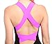 Aro Lora Women's Skinny Tight Bandage Sports Jumpsuits Rompers Small Rose