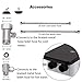 Bidet, PowerdoF Bidet Toilet Attachment Self Cleaning Dual Nozzle Toilet Bidet, Non-Electric Hot and Cold Water Bidet Sprayer Set with Adjust Water Pressure,Easy to Install