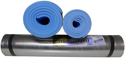 Dyyicun12 Yoga Exercise Mat, Lightweight Aluminium Foil Foam Yoga Mat Fitness Outdoor Exercises Picnic Pad
