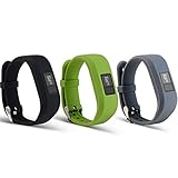 AUTRUN Band For Garmin Vivofit 3 and Garmin Vivofit JR,12 Color Styles Fitness Silicon Bracelet Strap Replacement Bands for Garmin Vivofit 3 and Vivofit JR(No Tracker (Style A:3Pcs,002)