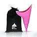 Female Portable Urination Device - Lets You Pee Standing Up - Discreet Reusable Urinal Funnel Women - Perfect Travel, Outdoor Activities, Camping, Hiking, Festivals - Includes Carry Bag