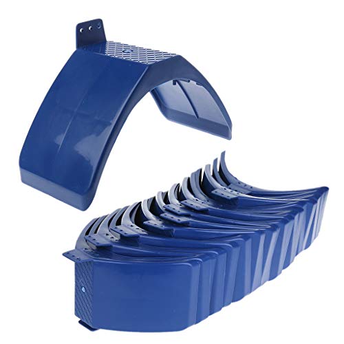 Rubsy 20 PCS Dove Rest Stand Blue Frame Pigeon Perches Roost Dwelling Supplies Birds