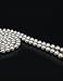 Great Gatsby Faux Pearls Flapper Beads Cluster Long 1920s Necklace 59''(White)