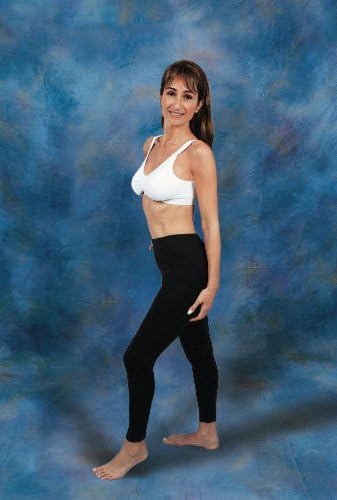 Pull-up Legging, Non-Zippered, Ankle Length (X-Large, Black)