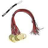 Estone® 12PC Piezoelectric Piezos Amplifiers Discs Leads For Cigar Box Guitar Pickups