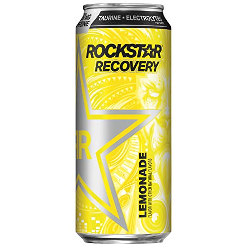 Rockstar Energy Drink with Caffeine Taurine and Electrolytes, Recovery