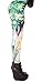 Womens Fashionable Digital Print Halloween Costume Graphic Design Stretch Seamless Leggings(Light Blue), One Size