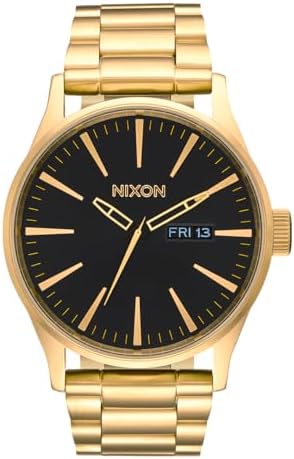 Amazon.com: NIXON A083502 51-30 Chrono A083502 All Gold Men's