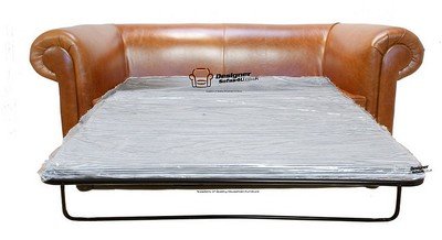 Chesterfield Hampton 2 Seater Sofa Bed Old English Bruciatto