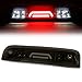 For 14-18 Chevy Silverado/GMC Sierra High Mount 3D LED 3rd Third Tail Brake Light/Cargo Lamp (Black/Smoked)