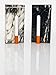 Marble Color Composite Cigarette Case and Box with Cleaner Stick and Holder (Black Marble Color)