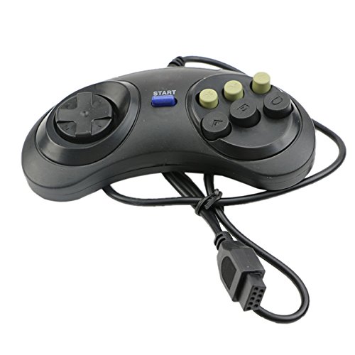 Pad Gamepad For Sega MD Genesis Mega Drive Megadrive Wired 6 Button Controller